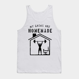 Homemade Gains - inverted Tank Top